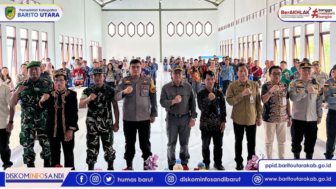 Hari Terakhir Roadshow Kesiapan 9 Kecamatan PSU Pilkada 2025, Pemkab Barut Kunjungi Teweh Timur dan Gunung Purei
