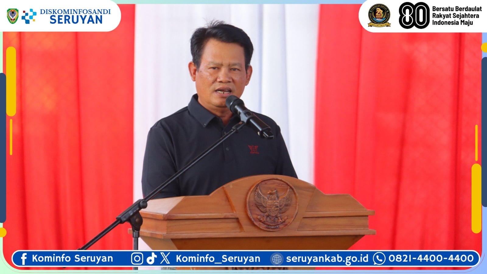 Bupati Seruyan Resmi Tutup Turnamen Catur Bupati Seruyan Open 2025