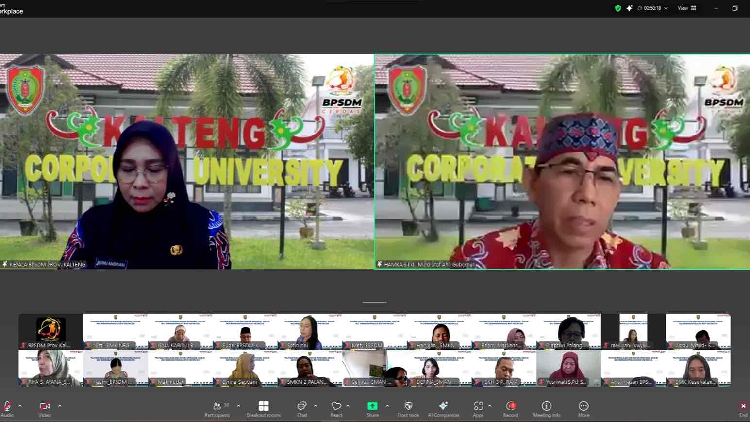 Dorong Tata Kelola Pendidikan yang Akuntabel, Pemprov Kalteng Gelar Pelatihan Pengelolaan Dana BOS