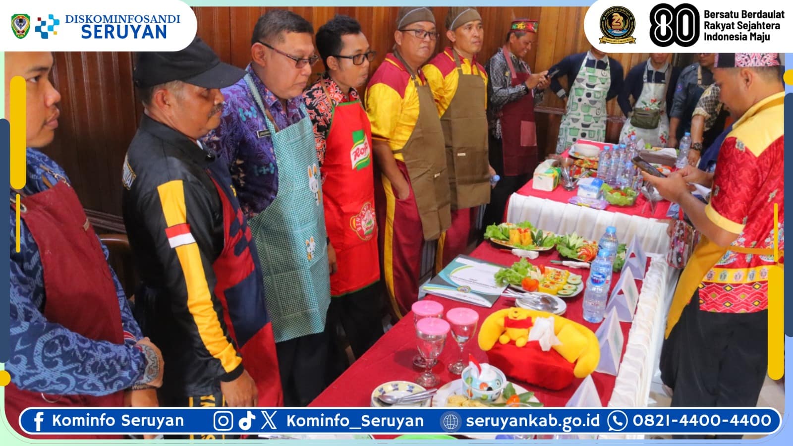 Lomba Kreasi Masak Serba Telur Lokal Meriahkan HUT Ke-23 Kabupaten Seruyan