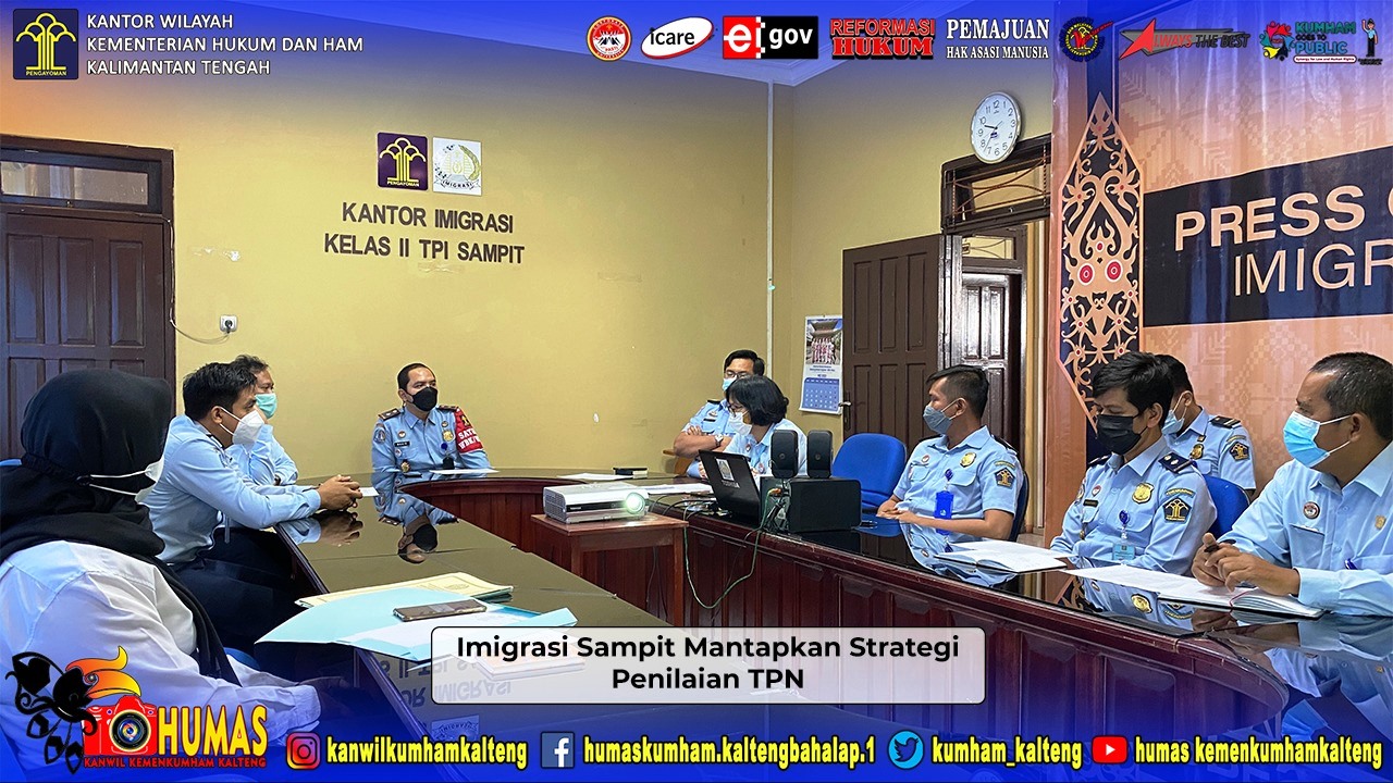 Imigrasi Sampit Mantapkan Strategi Penilaian TPN