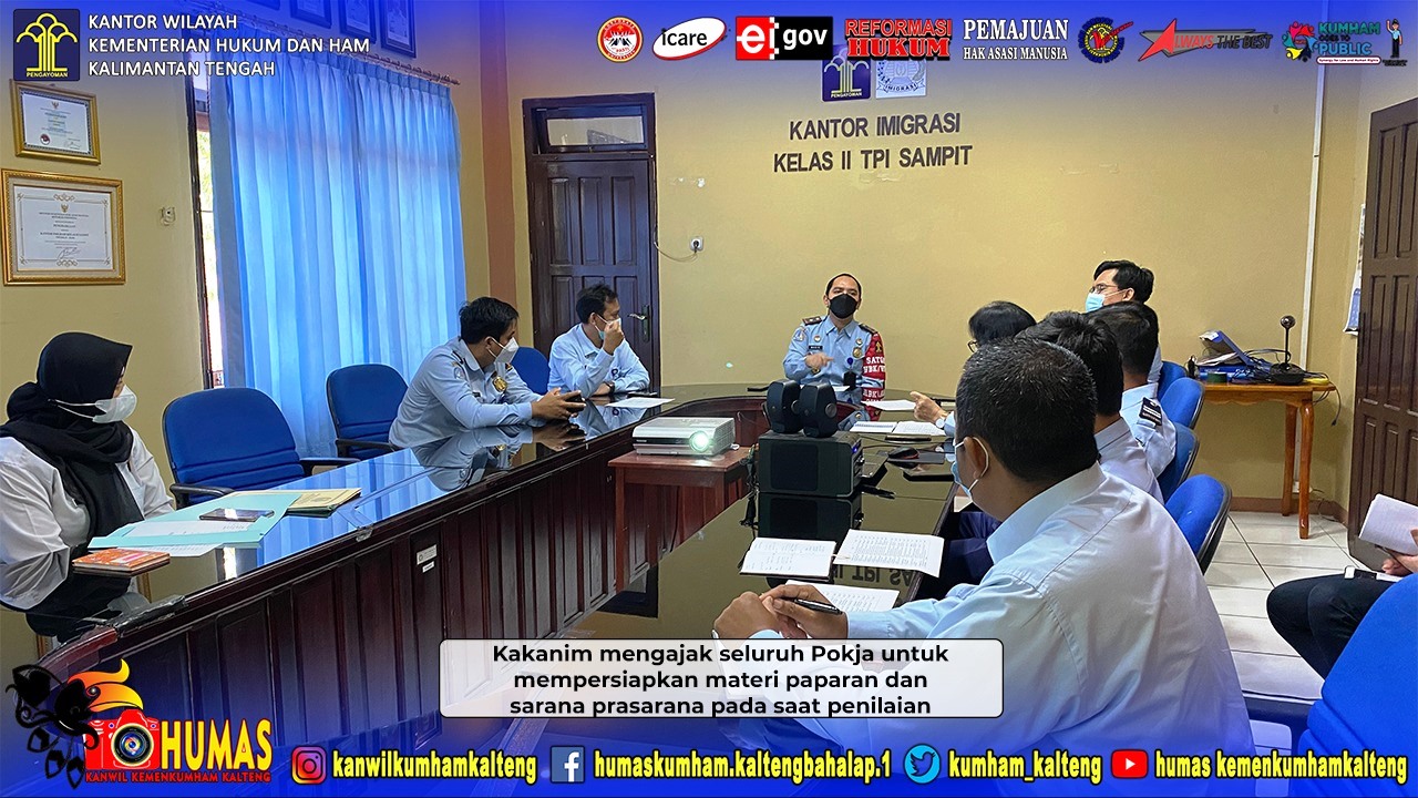 Imigrasi Sampit Mantapkan Strategi Penilaian TPN