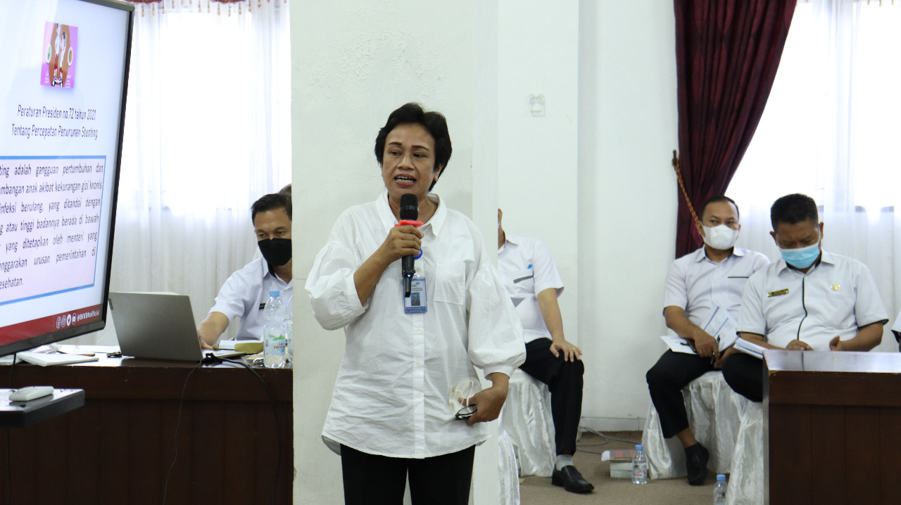 Tim Percepatan Penurunan Stunting Gunung Mas Optimis Kejar Ketertinggalan