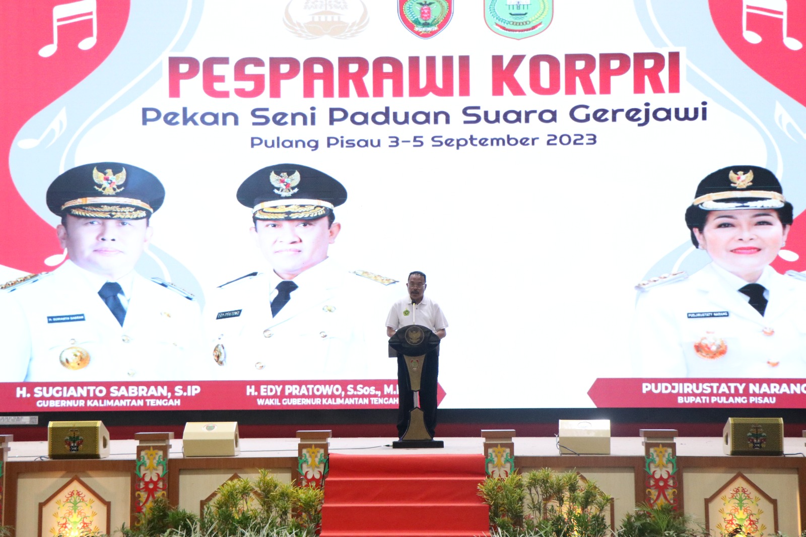 BKD Ikutsertakan ASN Prov. Kalteng pada PESPARAWI KORPRI Tahun 2023