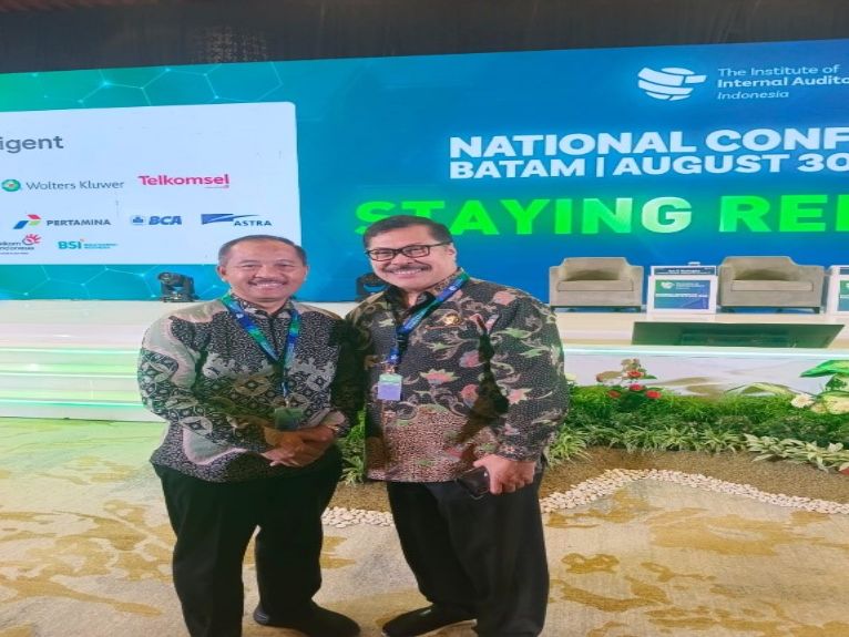Inspektur Daerah Prov. Kalteng Hadiri Konferensi Nasional Institute Internal Audit Indonesia di Batam