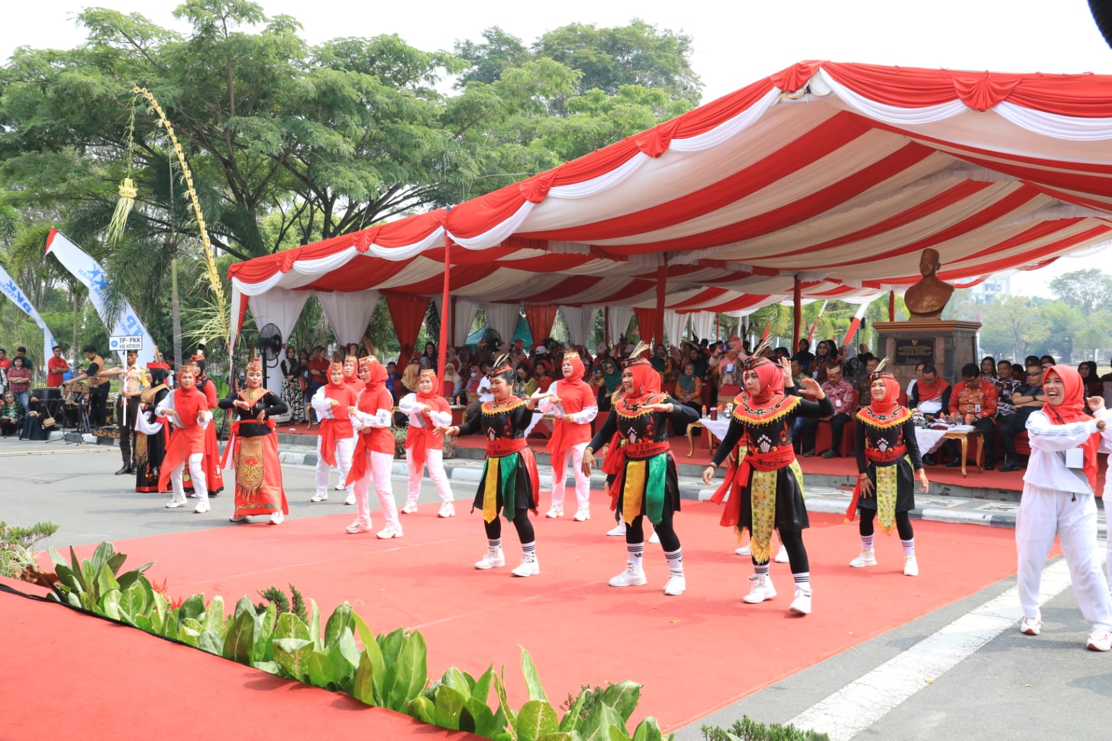 Lama Vakum, Parade Jambore Kader PKK Tingkat Provinsi Kalteng Kembali Digelar