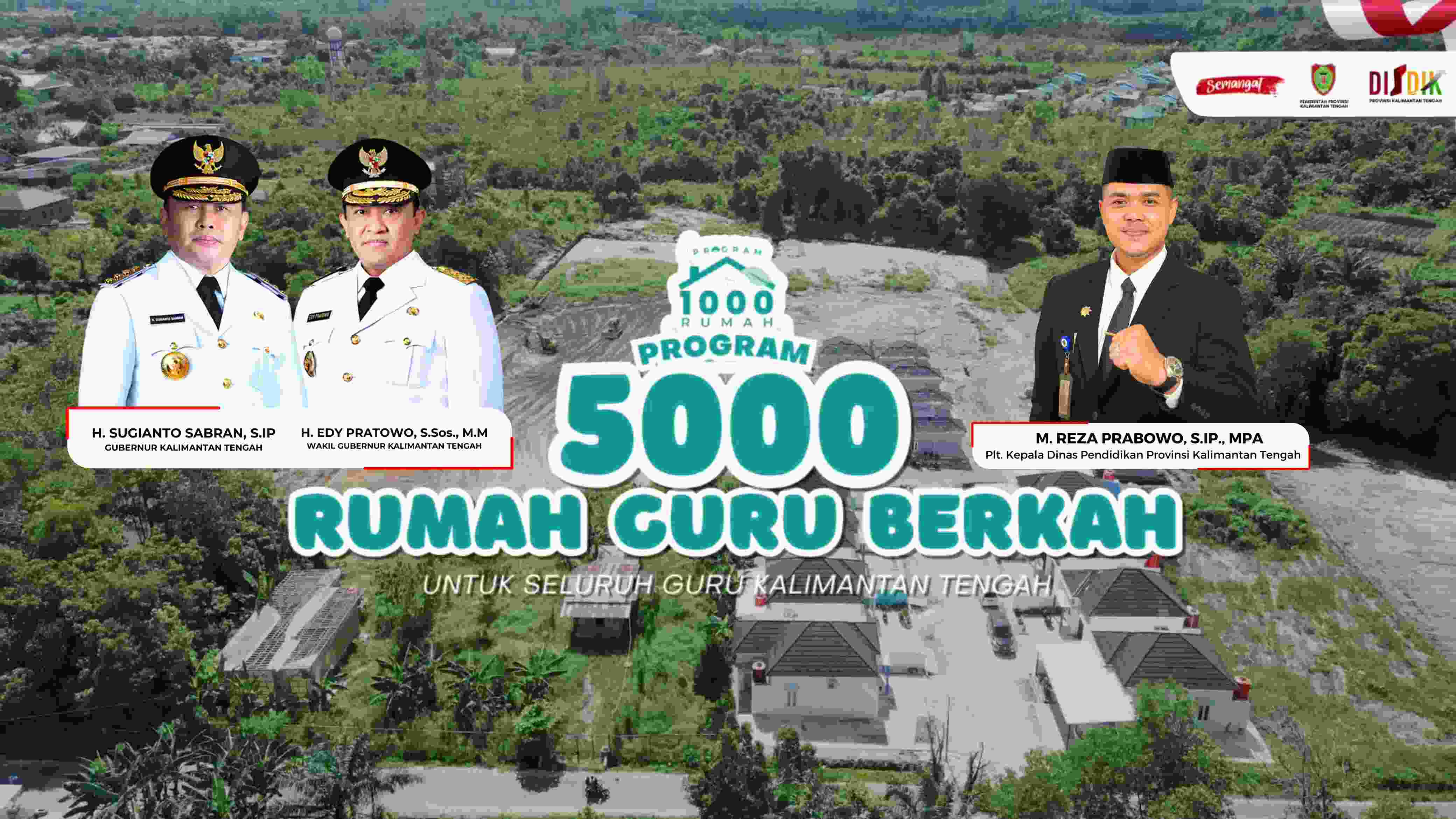 Penghargaan Untuk Guru di Seluruh Wilayah Kalteng, Gubernur Fasilitasi Pembangunan 5000 Rumah Guru Berkah