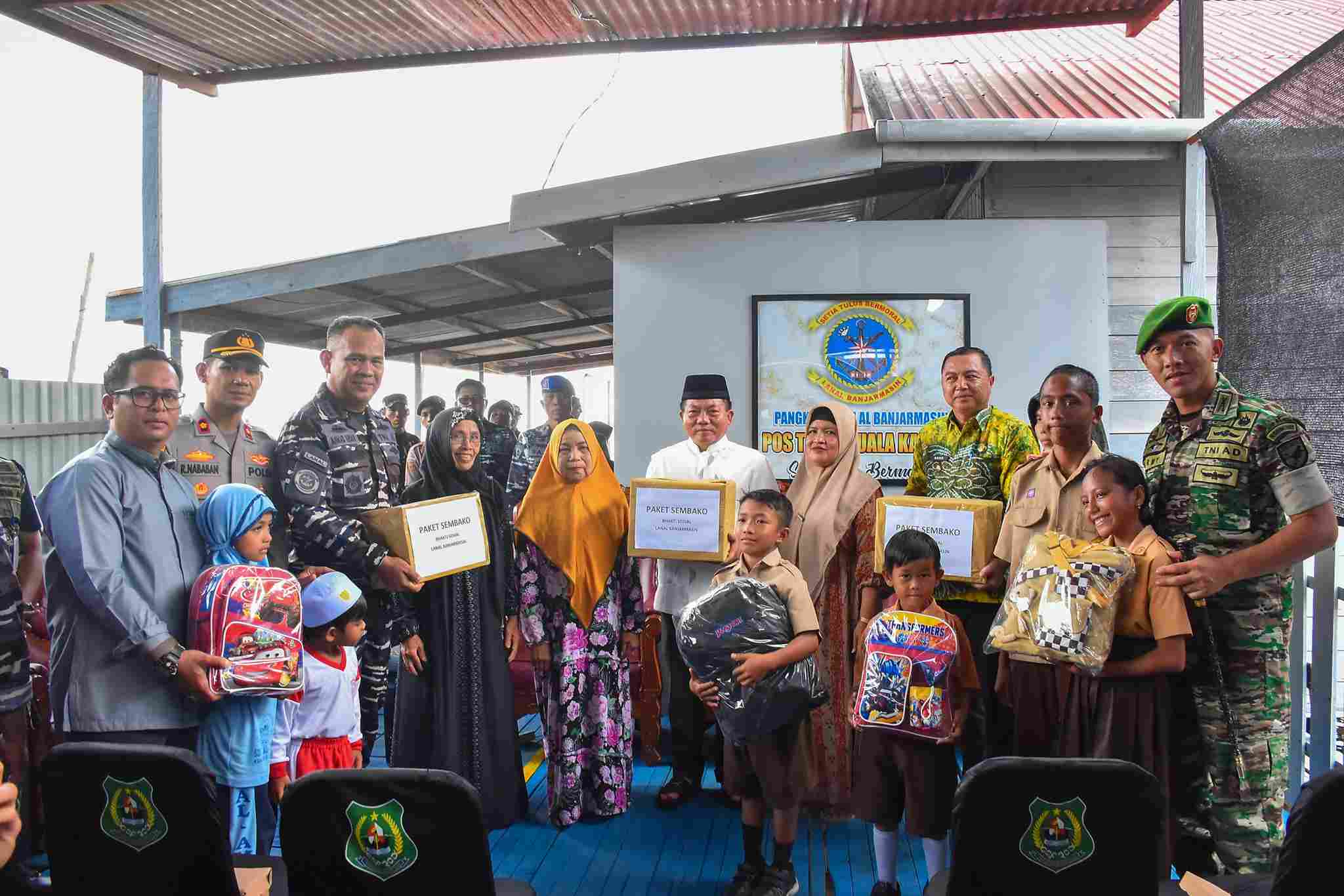 Bupati Kapuas Apresiasi Bakti Sosial HUT ke-80 TNI AL dan Dukung Pembangunan Waterfront City