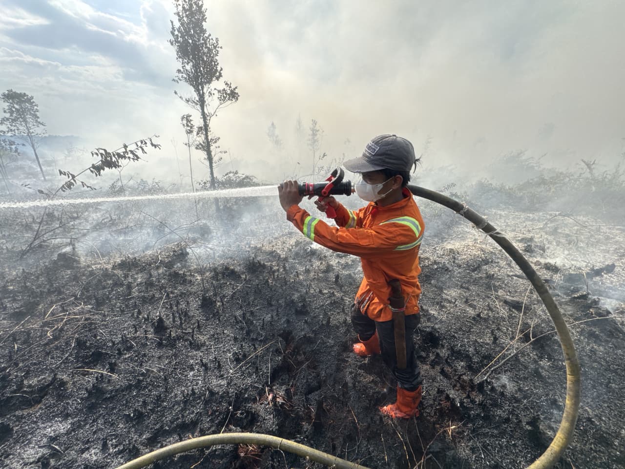 Kalteng Tetapkan Status Tanggap Darurat Karhutla, 2.155 Personel Gabungan Dikerahkan