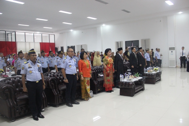 SERTIJAB KAKANWIL KEMENKUMHAM KALTENG DIHADIRI STAF AHLI MENTERI BIDANG HUBUNGAN ANTAR LEMBAGA 