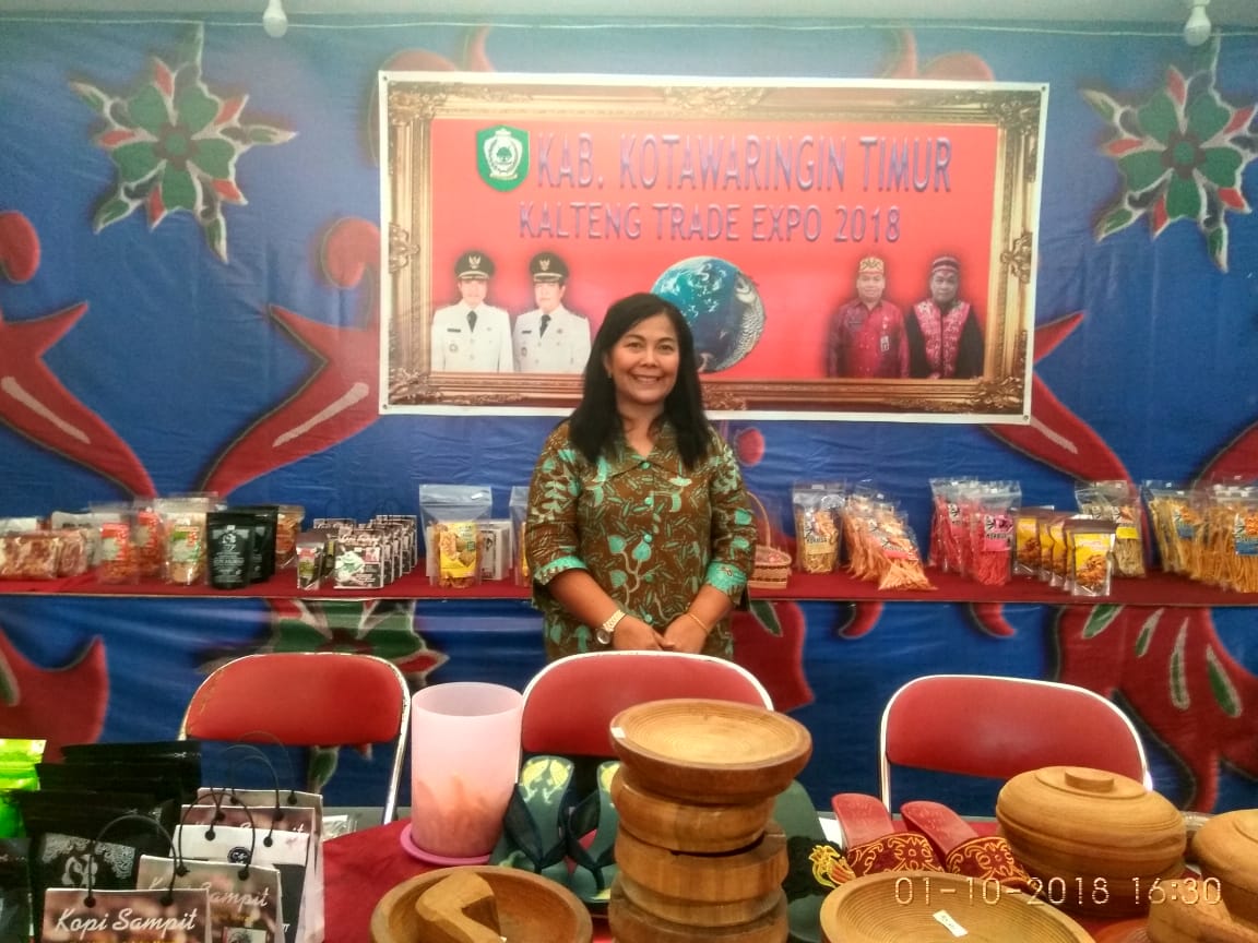 Kabupaten Kotim Turut Berpartisipasi Dalam Pameran Kalteng Trade Expo 2018