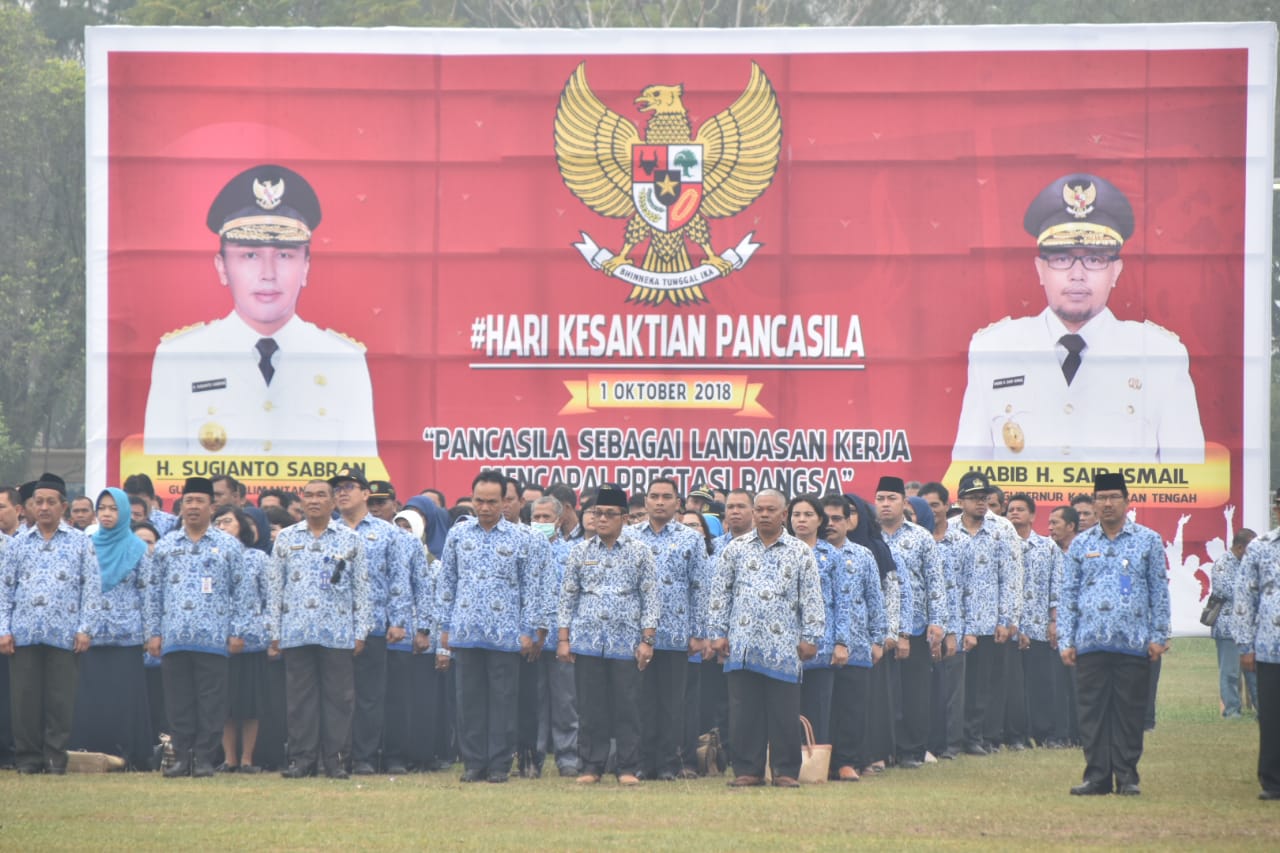 Ribuan ASN Ikuti Apel Peringati Hari Kesaktian Pancasila