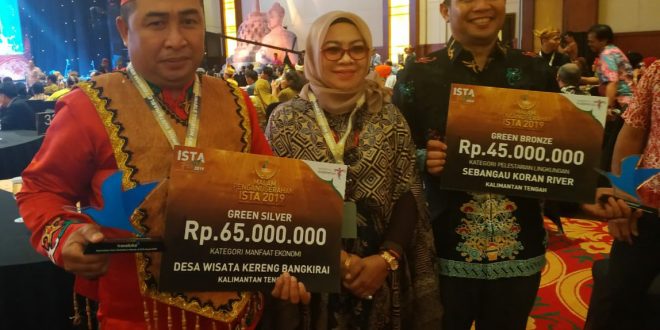 Dua Destinasi Wisata Kalteng Raih ISTA 2019
