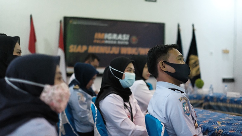 Serius Bangun Zona Integritas, Imigrasi Palangka Raya Gelar Pelatihan Budaya Kerja & Etika Kedinasan Bagi Seluruh Pegawai