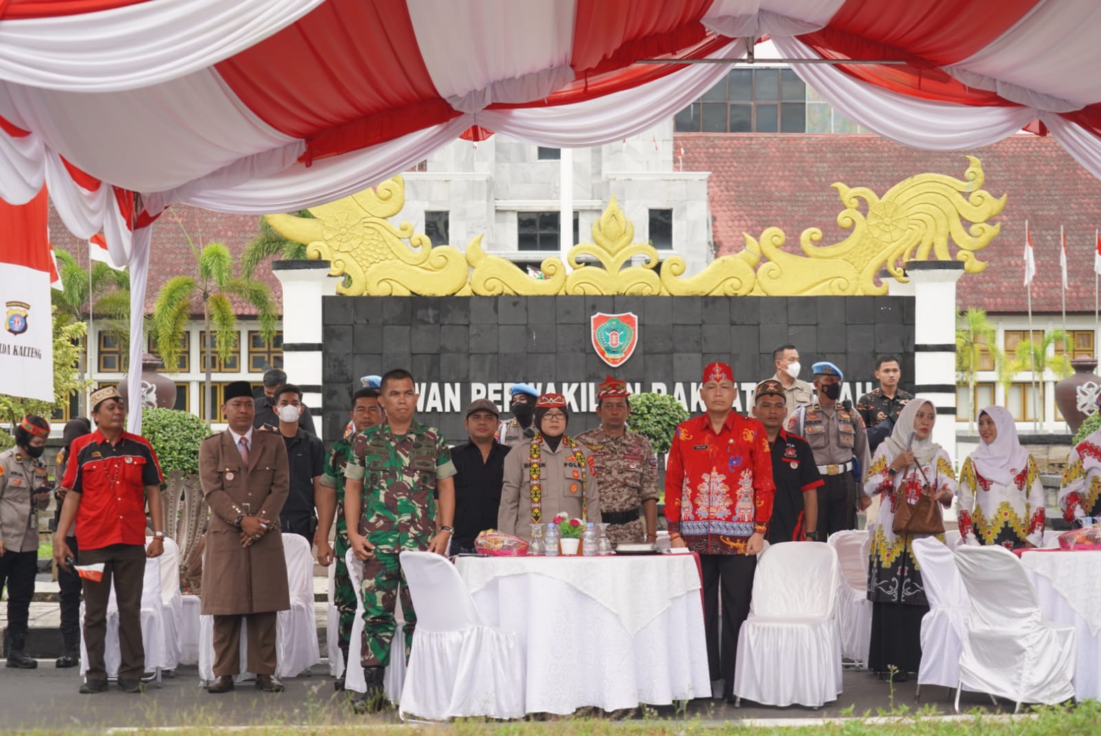Peringati Hapsak Pancasila, Forum Ormas, Pemuda, Mahasiswa dan Pelajar se-Kalteng Gelar Pawai dan Ikrar Kebangsaan