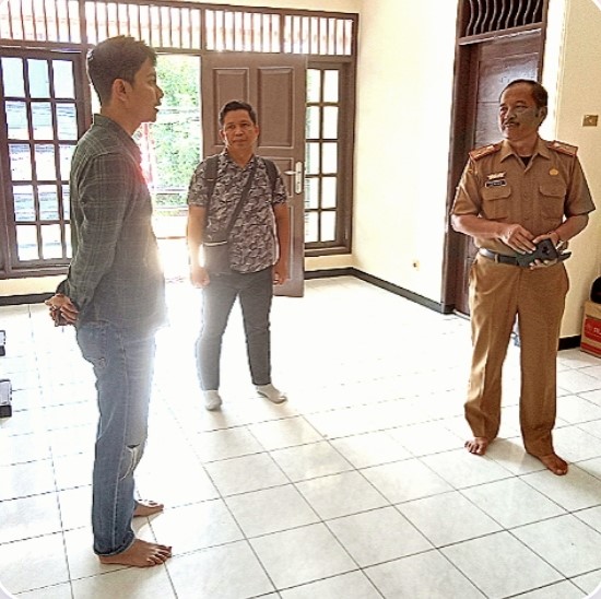 Inspektur Pimpin Kegiatan Evaluasi Pemeliharaan Gedung Aset Pemprov Kalteng