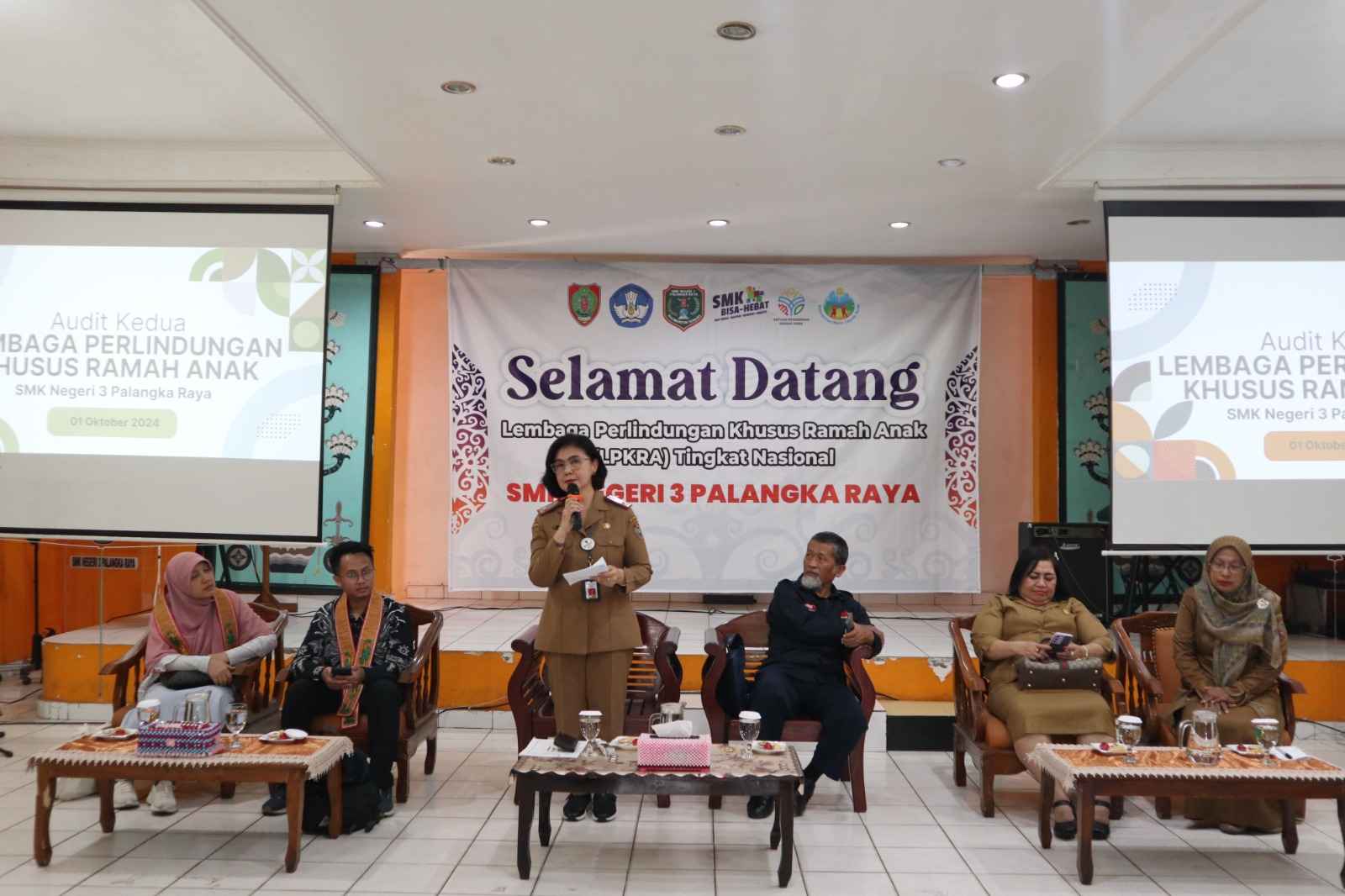 Kementerian Pemberdayaan Perempuan dan Perlindungan Anak Republik Indonesia Gelar Audit Kedua LPKRA di SMK Negeri 3 Palangka Raya