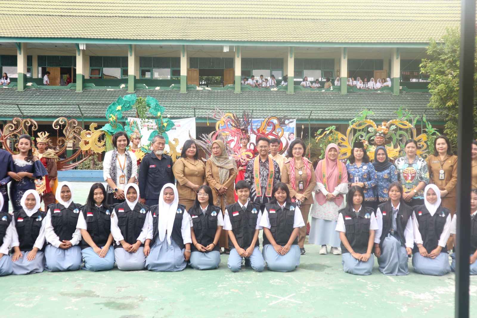 Kementerian Pemberdayaan Perempuan dan Perlindungan Anak Republik Indonesia Gelar Audit Kedua LPKRA di SMK Negeri 3 Palangka Raya
