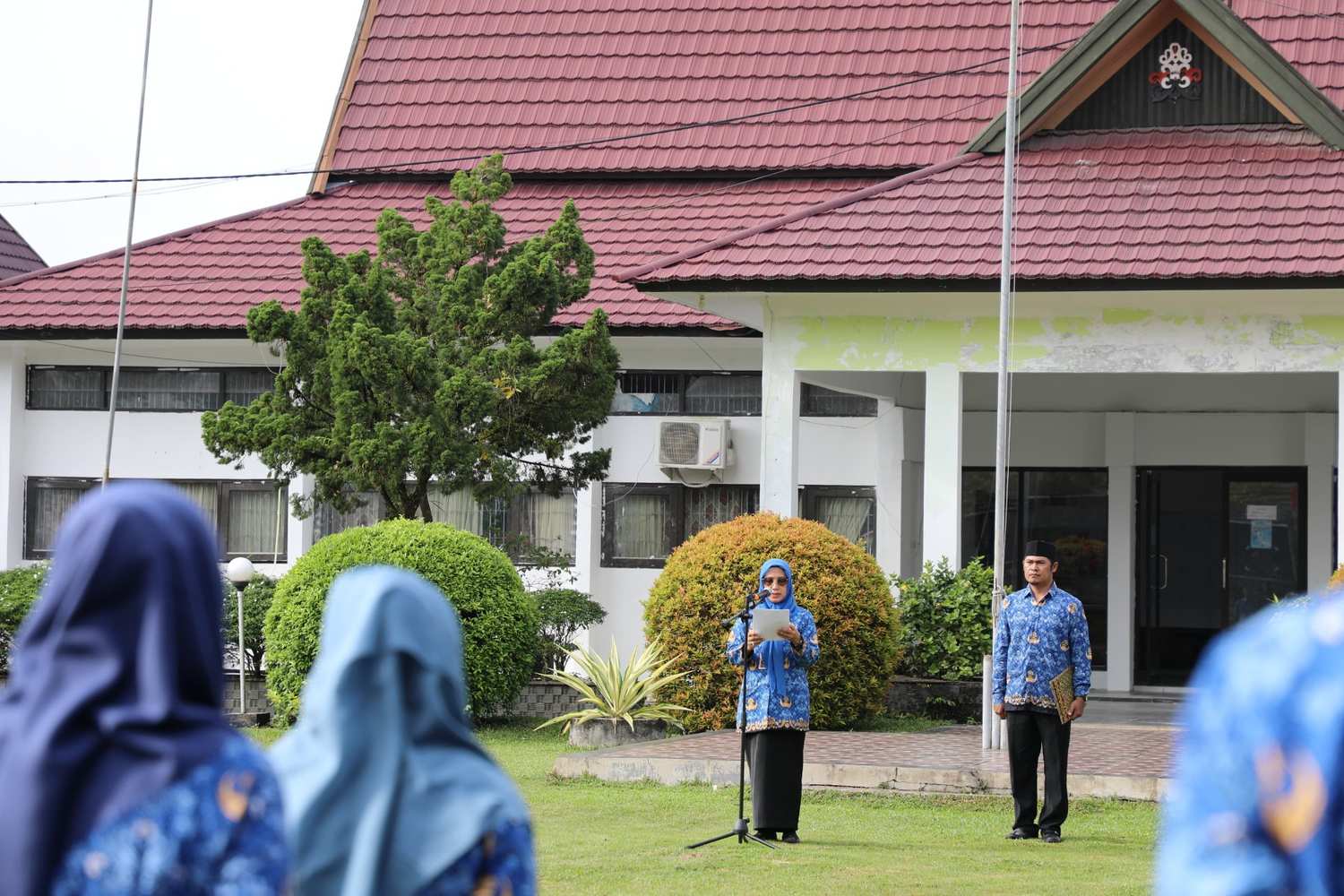 Kadis TPHP Prov. Kalteng Pimpin Upacara Hari Kesaktian Pancasila Dinas TPHP Prov. Kalteng
