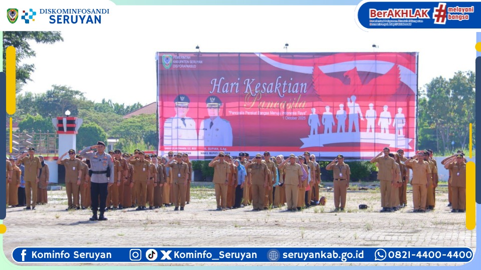 Upacara Hari Kesaktian Pancasila 2025, Wabup Supian: Mari Perkuat Persatuan dan Kesatuan Bangsa