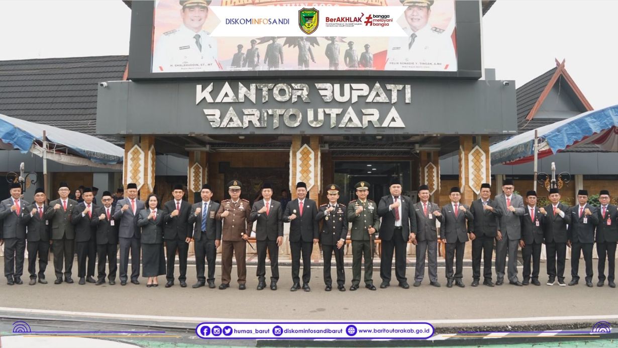 Pemkab Barito Utara Gelar Apel Gabungan Peringatan Hari Kesaktian Pancasila 2026