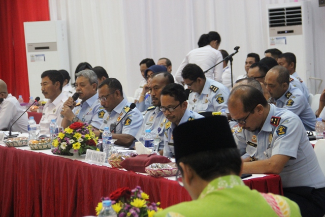 Pembinaan, Bama dan Fasilitas Penunjang Lainnya Menjadi Pokok Bahasab Kanwil Kemenkumham Kalteng  Dengan Tim Komisi III DPR RI