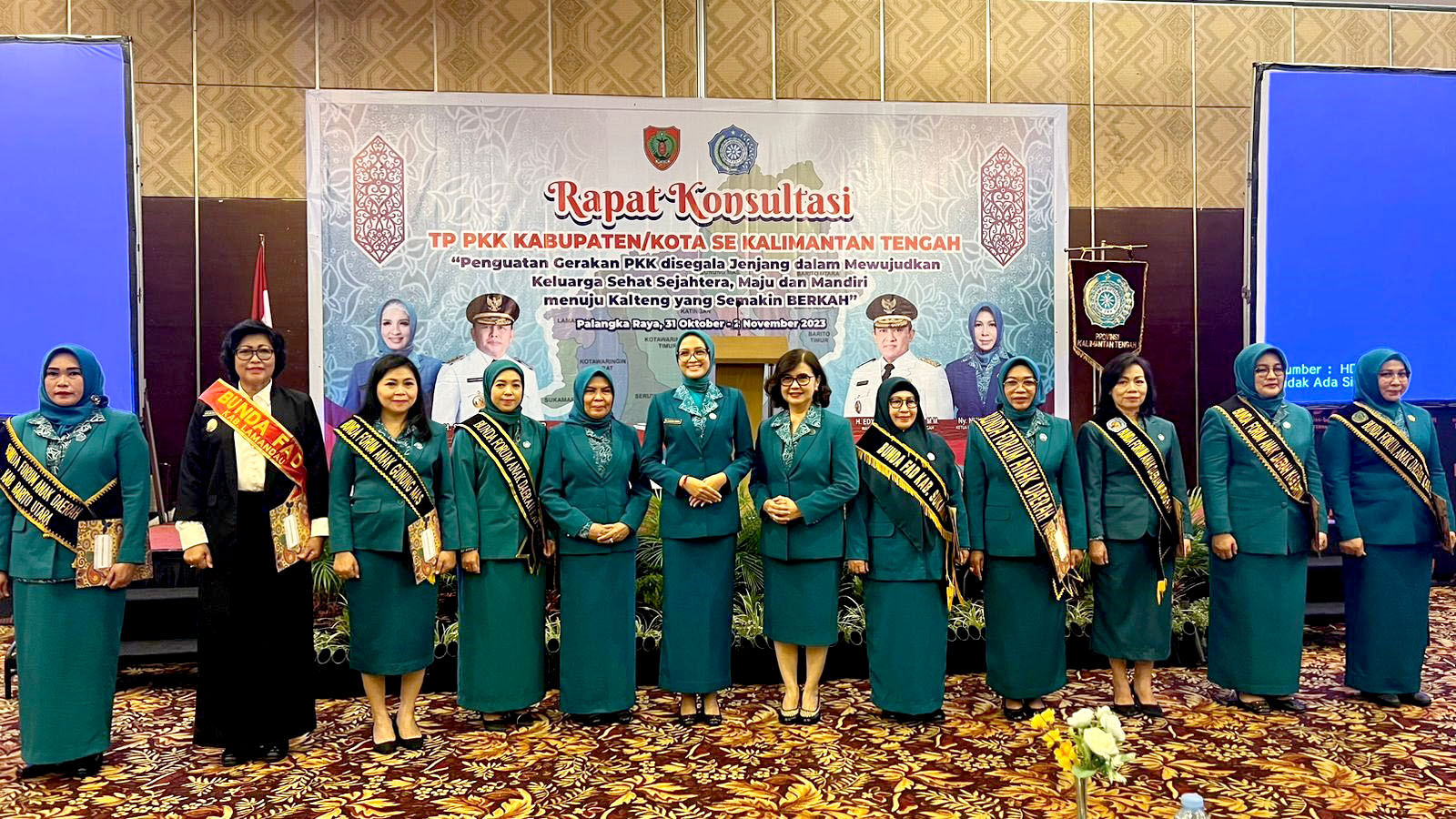 Kepala DP3APPKB Hadiri Pengukuhan Bunda Forum Anak Daerah Kabupaten/Kota Se-Kalimantan Tengah