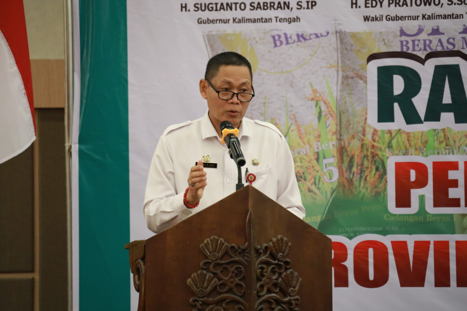 Sahli Gubernur Yuas Elko Buka Rakor Pengendalian Inflasi Daerah Prov. Kalteng Tahun 2023