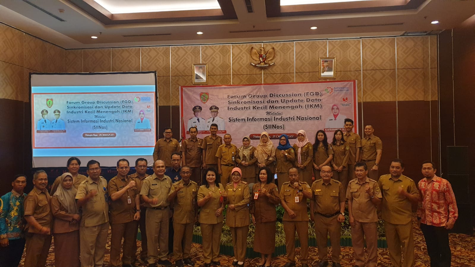 Pemprov Kalteng Gelar FGD Sinkronisasi dan Update Data IKM Melalui SIINas