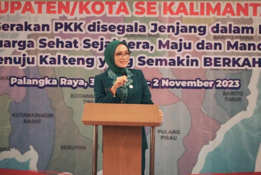 Wagub Edy Pratowo Buka Rakon Tim Penggerak PKK Tingkat Provinsi Kalteng Tahun 2023