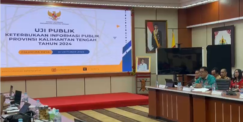 Ikuti Uji Publik KIP 2024, Kepala Dislutkan Prov. Kalteng Sampaikan Strategi dan Inovasi Pelayanan Informasi Publik