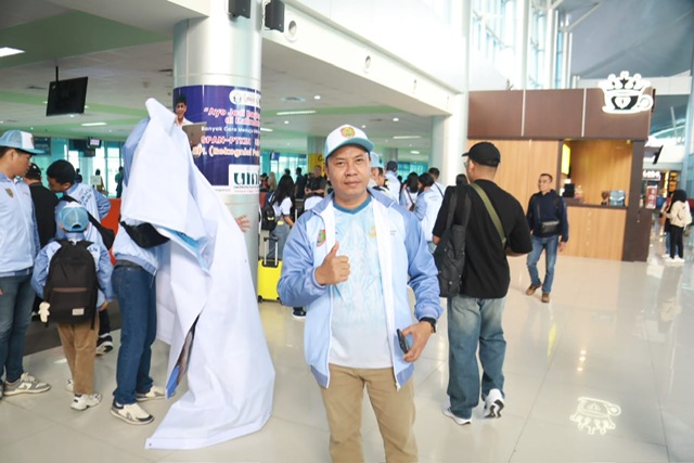 Kontingen Kalimantan Tengah Mulai Tiba di Jakarta untuk POPNAS XVII dan PEPARPENAS XI