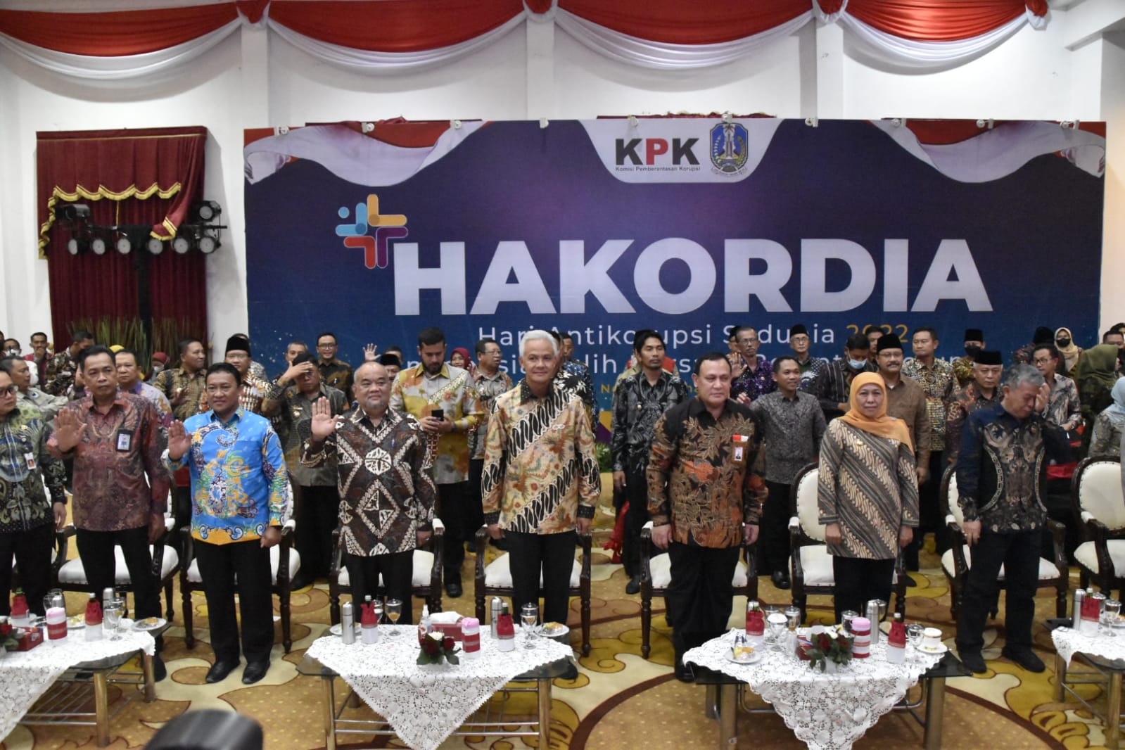Hadiri Puncak HAKORDIA, Wagub Edy Pratowo: Pemprov. Kalteng Akan Terus Berkomitmen Dalam Kegiatan Pencegahan Tindak Pidana Korupsi