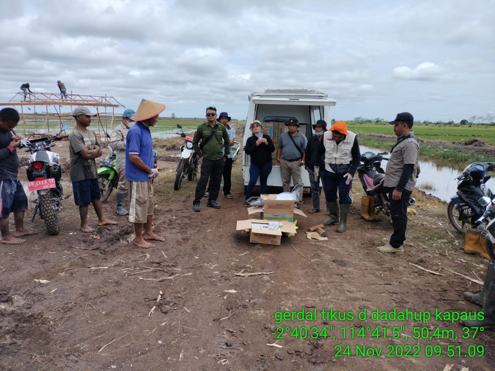 GERDAL Tikus dan Edukasi Biosaka di Desa Bentuk Jaya Dadahup A5 Kabupaten Kapuas