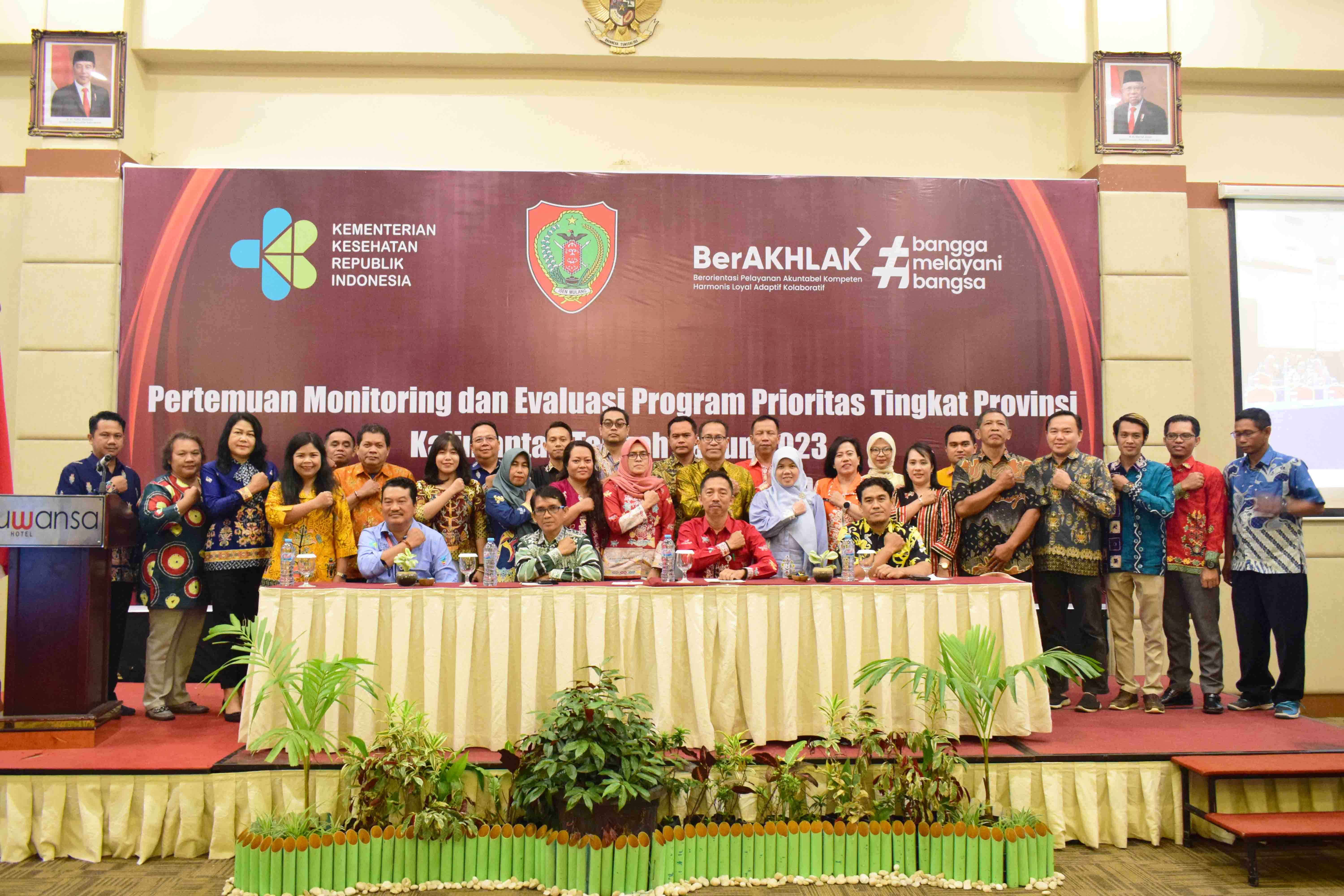 Dinkes Gelar Monev Program Prioritas dan Evaluasi Krisis Kesehatan di Provinsi Kalimantan Tengah