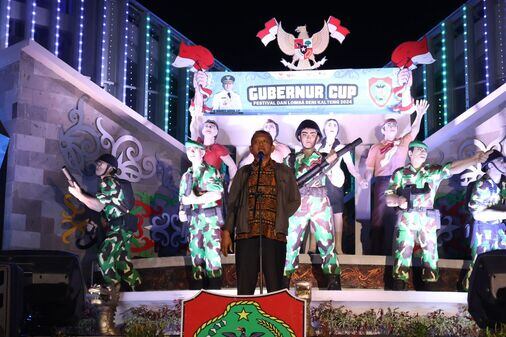 Grand Final Lomba Dangdut Kalimantan Tengah Meriahkan Gubernur Cup 2024