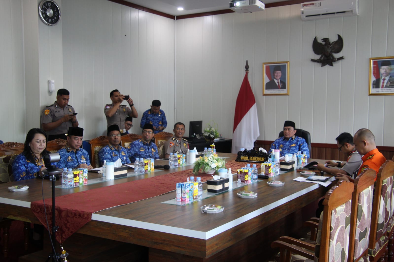 Ikuti Rakor Bersama Mendagri, Wagub Edy Pratowo Tegaskan Kesiapan Kalteng Sambut Nataru