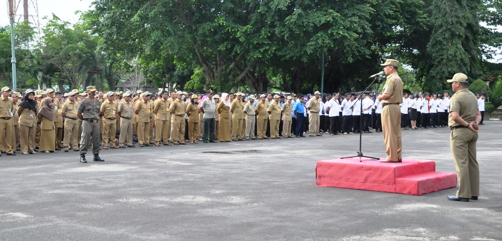 Apel Gabungan Awali Tahun 2018 