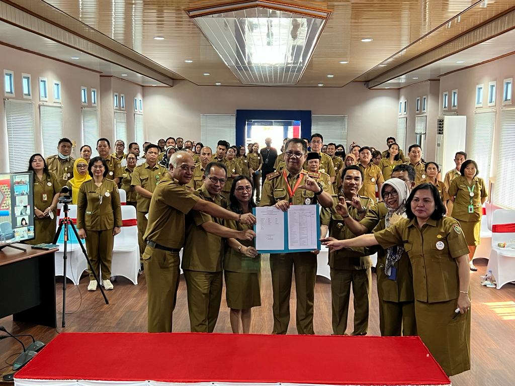 Tingkatkan Kinerja, ASN Dislutkan Prov. Kalteng Implementasikan Komitmen Bersama Tahun 2023