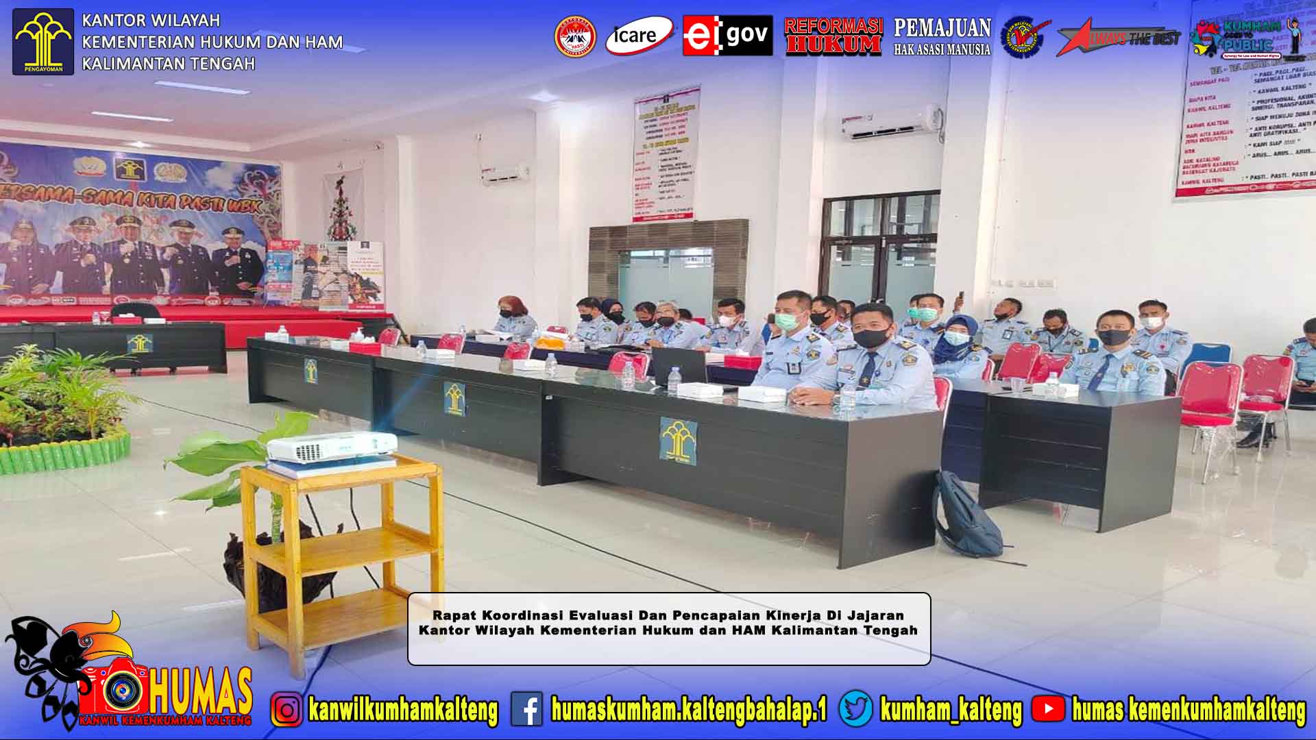 Kepala LPKA Palangka Raya Ikuti Kegiatan Rapat Koordinasi Evaluasi dan Pencapaian Kinerja Hari Kedua