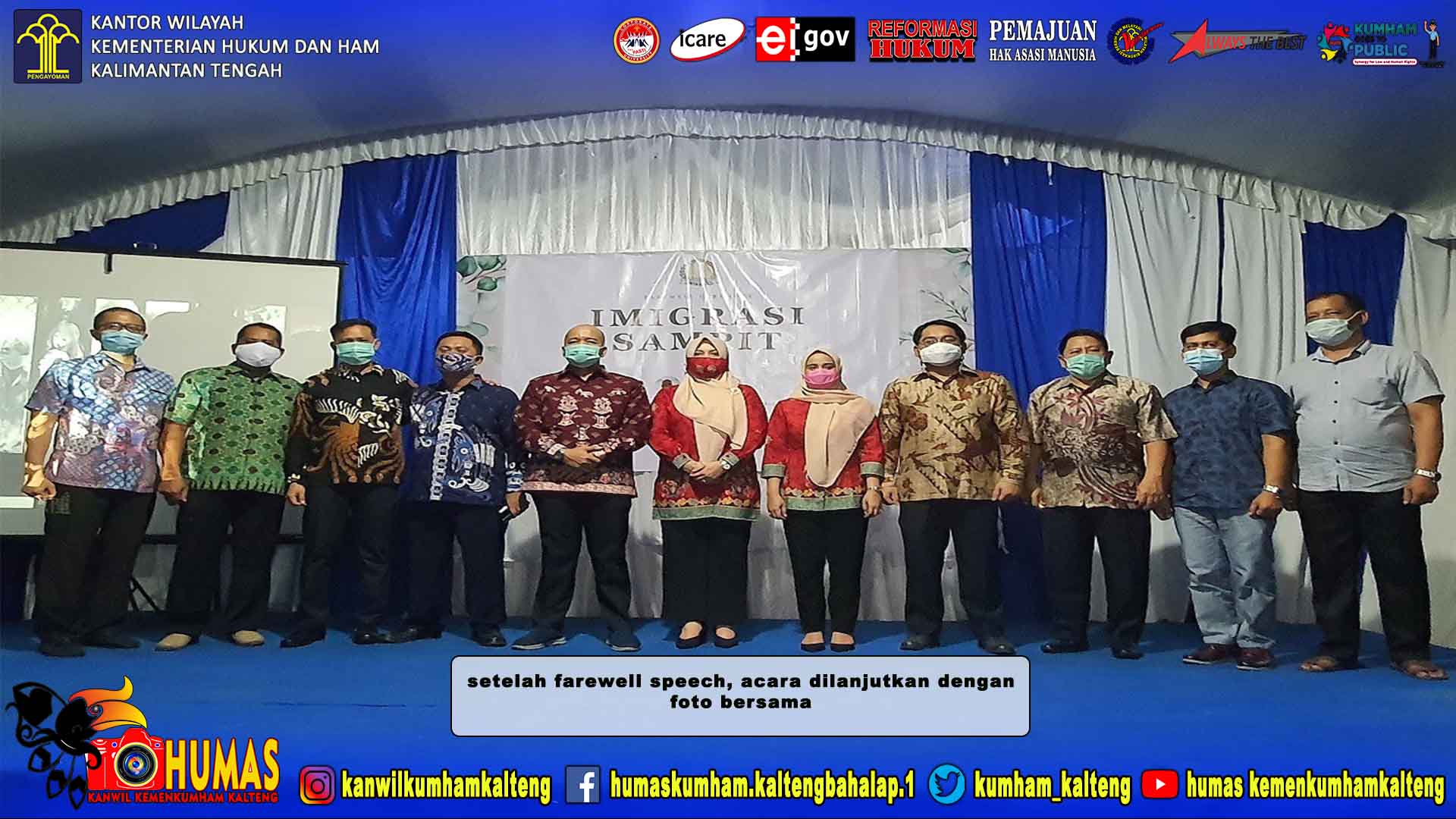 Lapas Muara Teweh Sabet 3 Penghargaan dari Kanwil Kemenkumham Kalteng