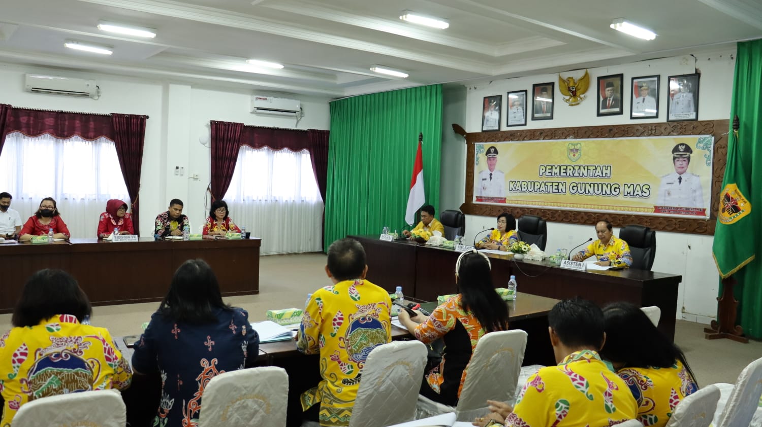 Pemkab Gumas Terima Kunjungan Kerja Tim Percepatan Penurunan Stunting Pemkab Barsel 
