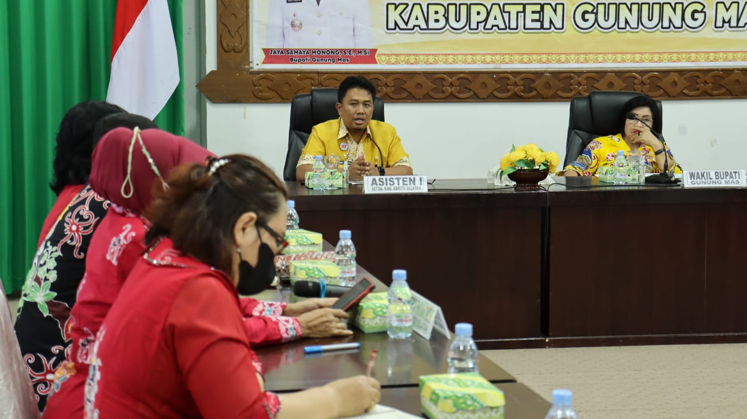 Pemkab Gumas Terima Kunjungan Kerja Tim Percepatan Penurunan Stunting Pemkab Barsel 
