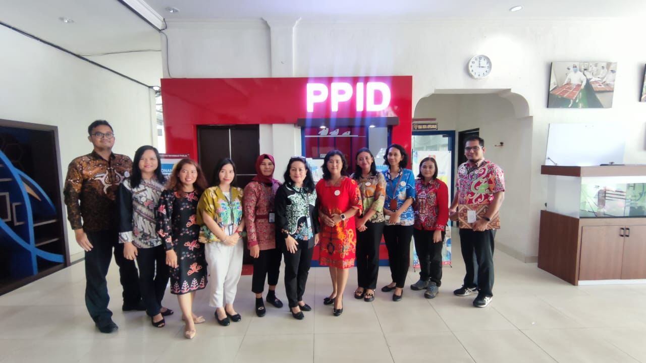PPID Pelaksana Dislutkan Prov. Kalteng Terima Kunjungan Kaji Tiru PPID Pelaksana Biro Adbang
