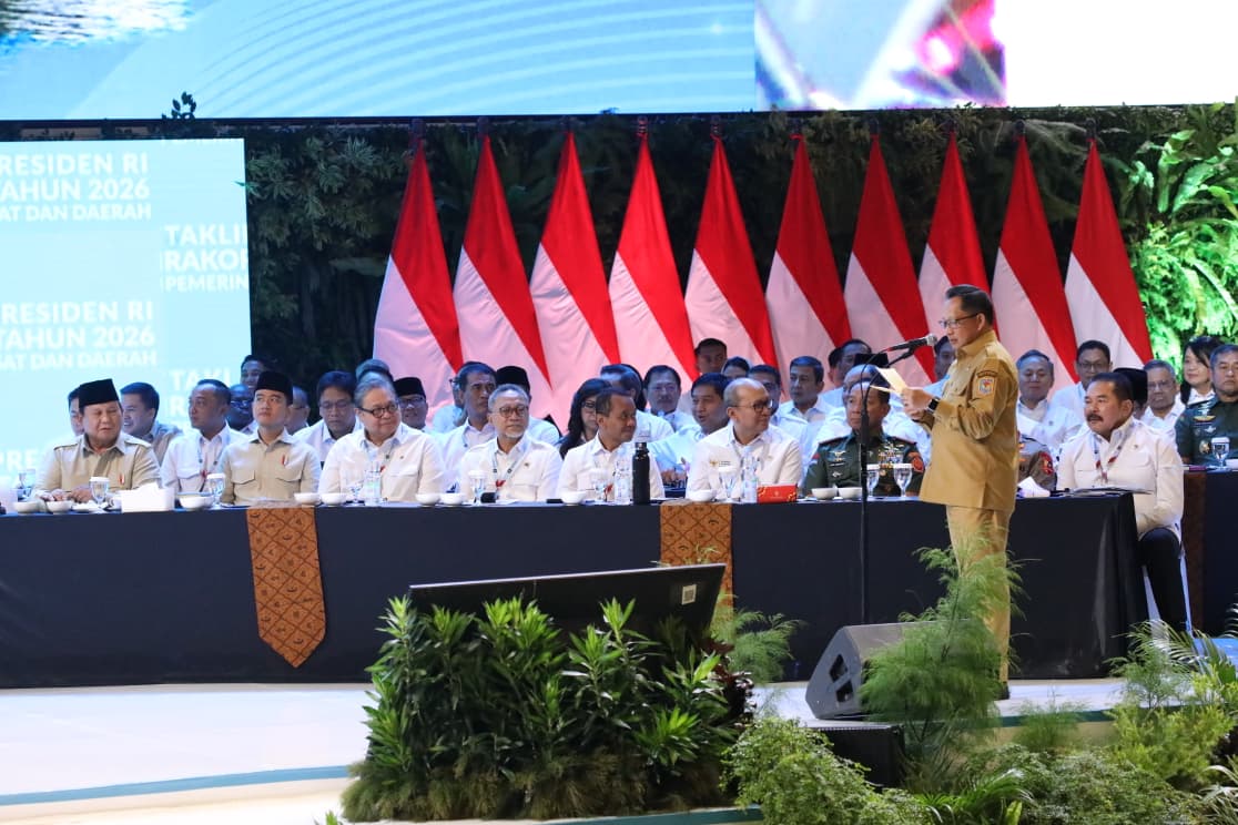Rakornas 2026, Mendagri: Sinergi Pusat dan Daerah Optimalkan Capaian Program Prioritas Presiden