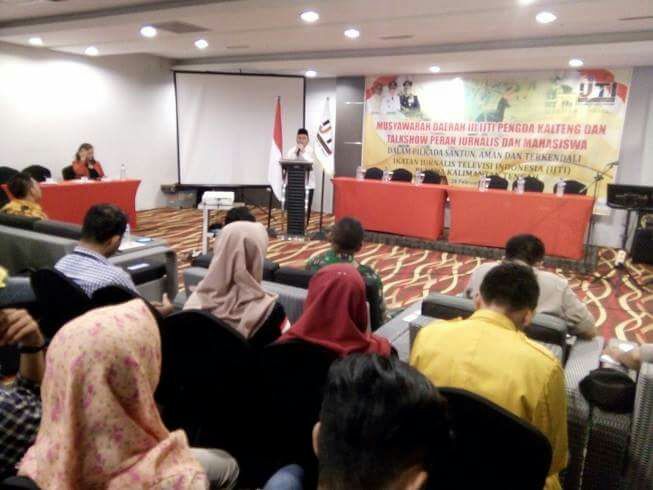 Wartawan Televisi di Palangka Raya Gelar Musda