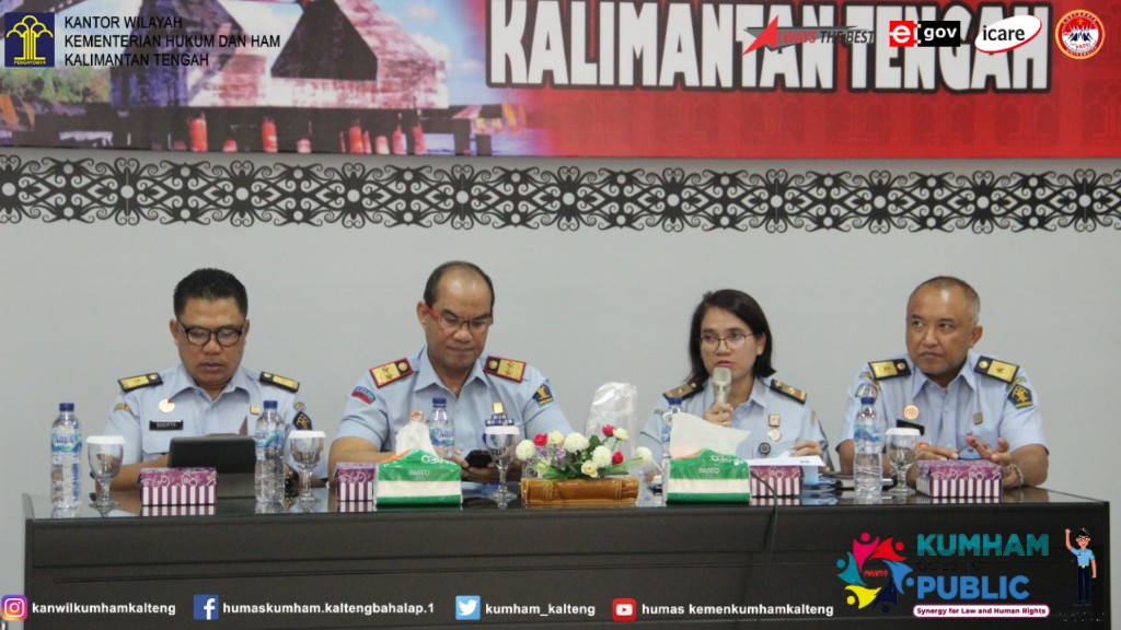 Kakanwil Pimpin Rapat Persiapan Terkait Kedatangan Dirjen PP Kemenkumham RI