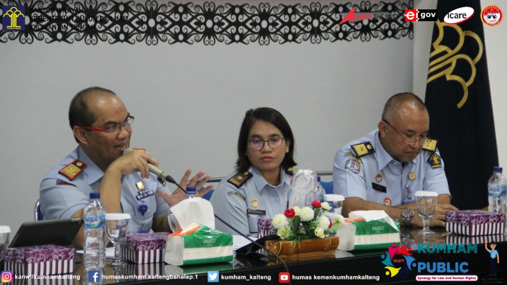 Kakanwil Pimpin Rapat Persiapan Terkait Kedatangan Dirjen PP Kemenkumham RI
