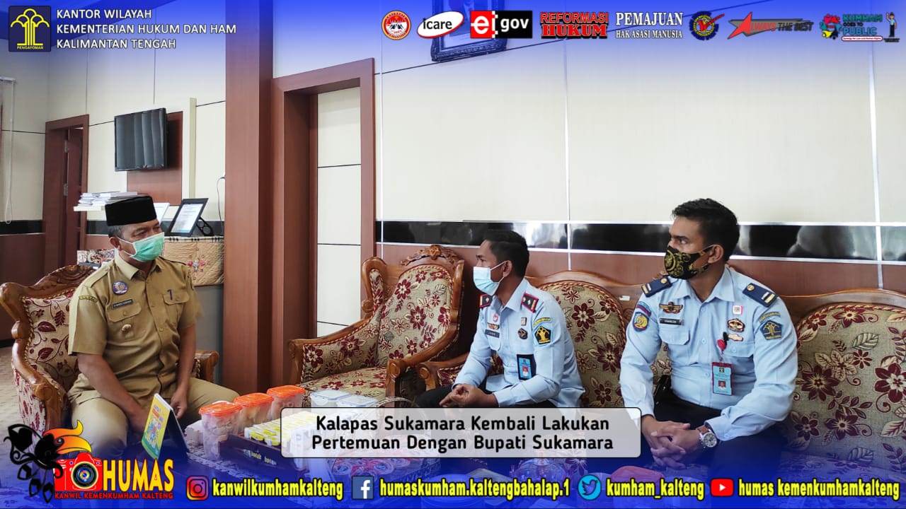Kalapas Sukamara Kembali Lakukan Pertemuan Dengan Bupati Sukamara