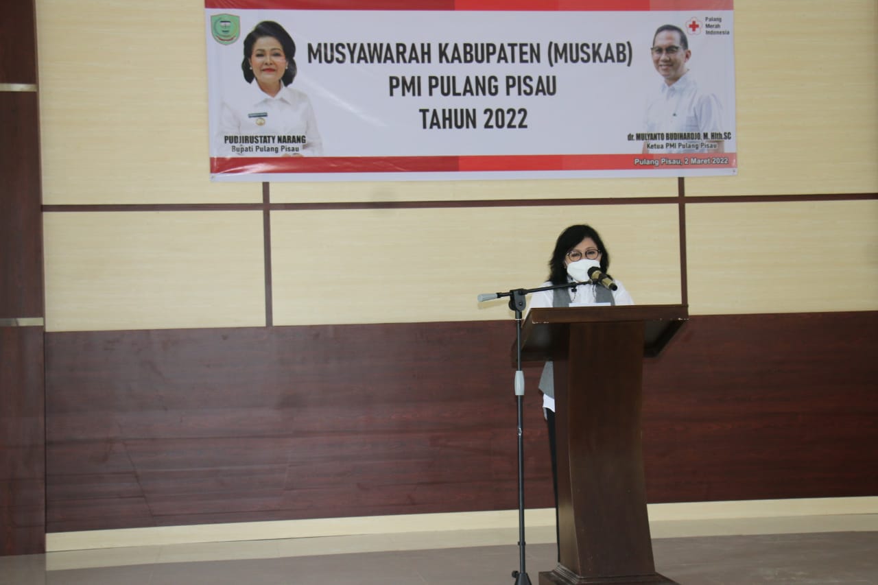 PMI Pulang Pisau Harus Jadi Ujung Tombak Pelayanan Pemerintah